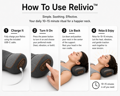 Relivio™ Neck Therapy Pillow