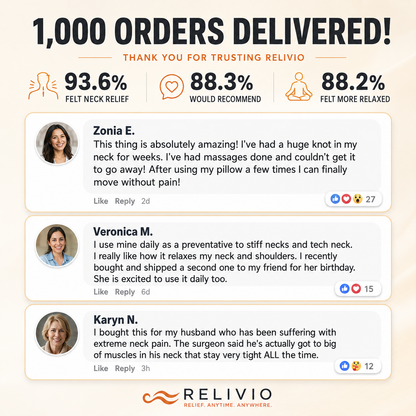 Relivio™ Neck Therapy Pillow