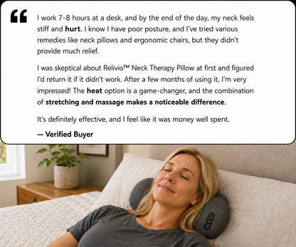 Relivio™ Neck Therapy Pillow