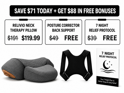 Relivio™ Neck Therapy Pillow